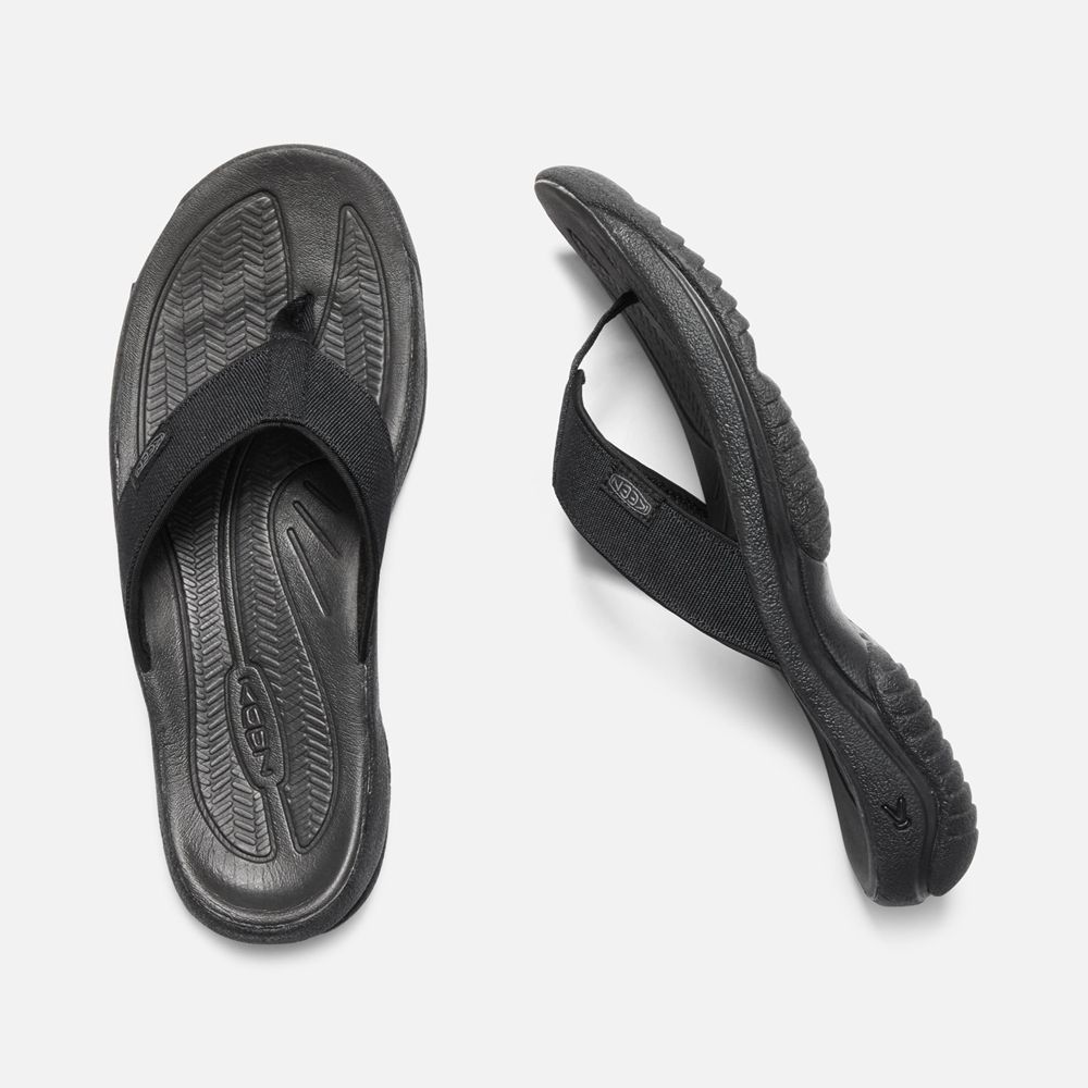 Chanclas Keen Mexico Negros - Hombre Kona Ii - FP5162374